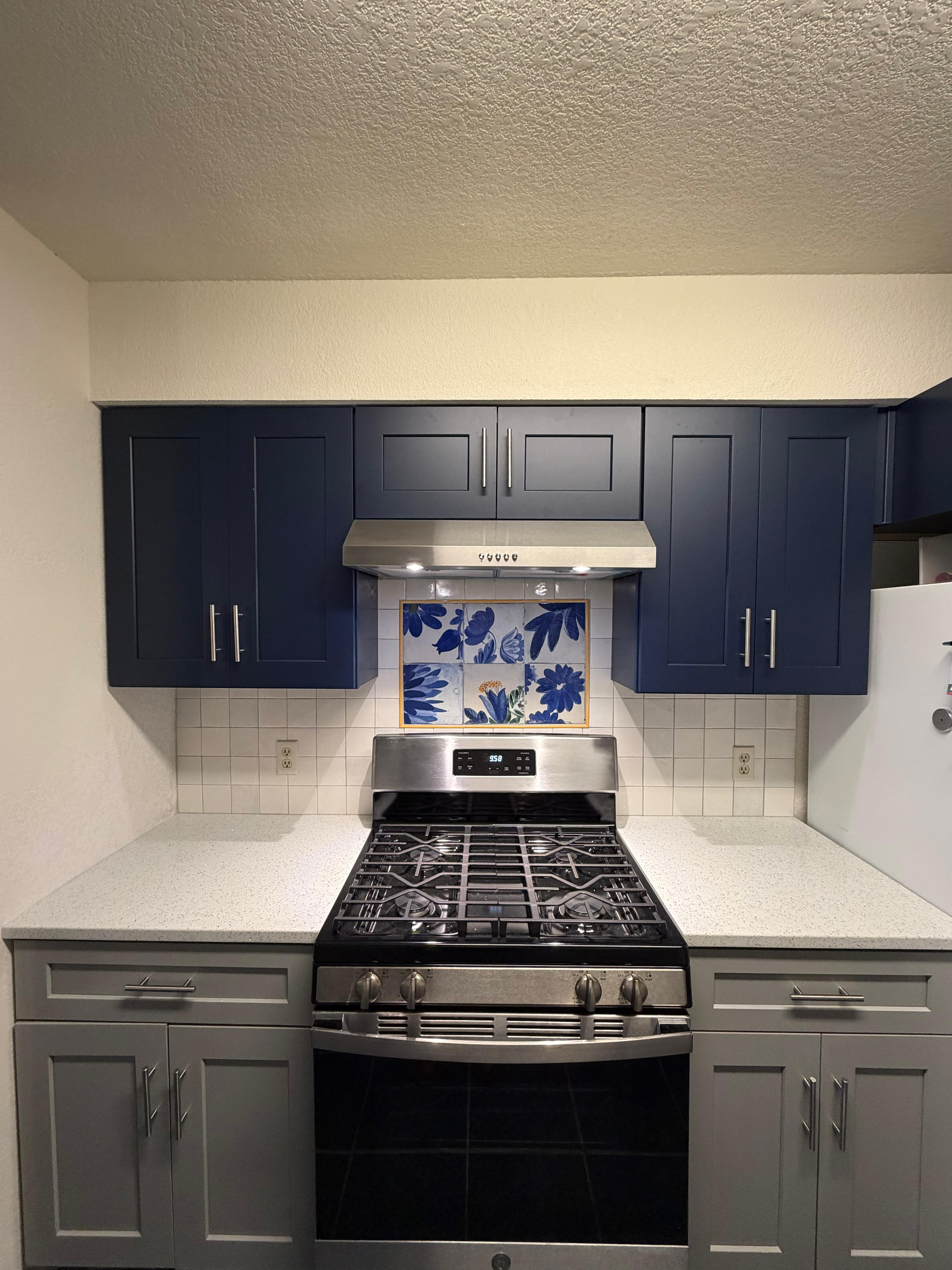 Navy & Gray Kitchen Remodel Gallery 2