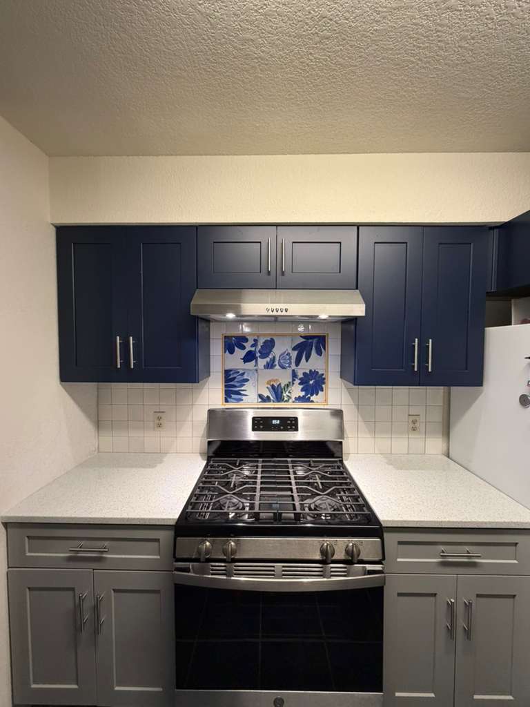 Navy & Gray Kitchen Remodel Gallery 4