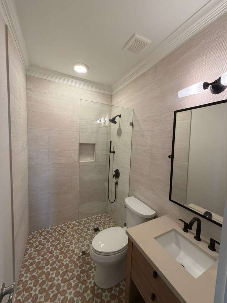 Warm Neutral Bathroom Remodel Gallery 2