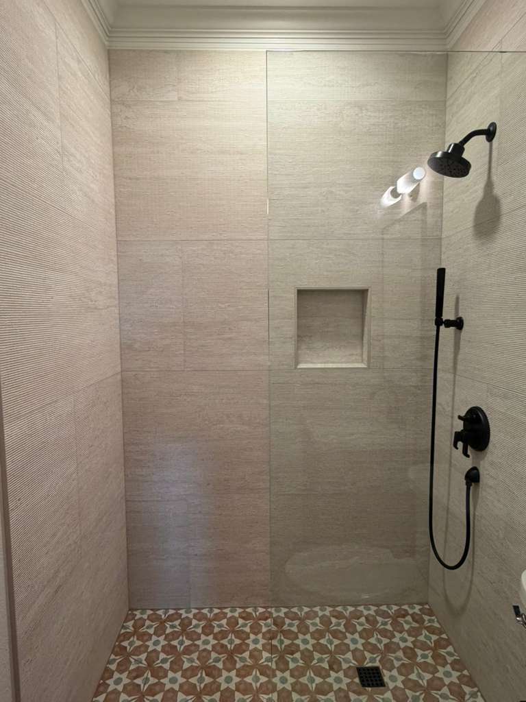 Warm Neutral Bathroom Remodel Gallery 1