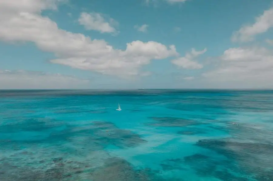 South Pacific ocean view