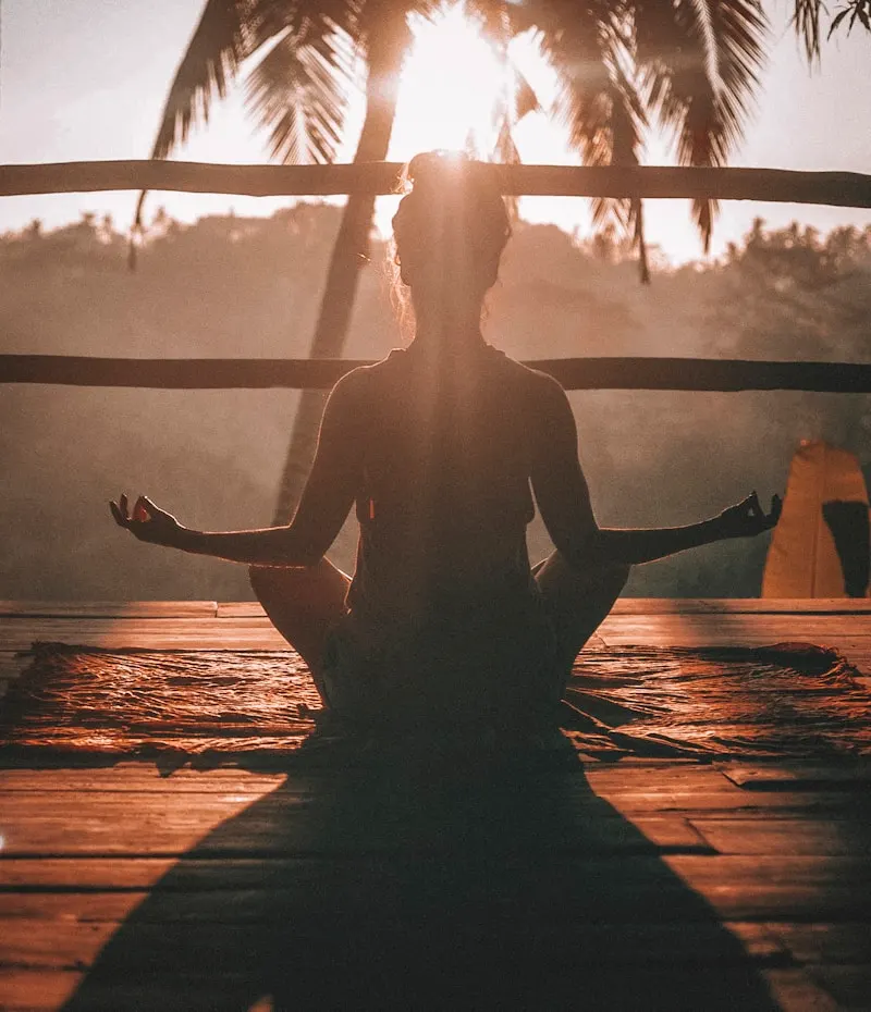 Meditation and wellness moment