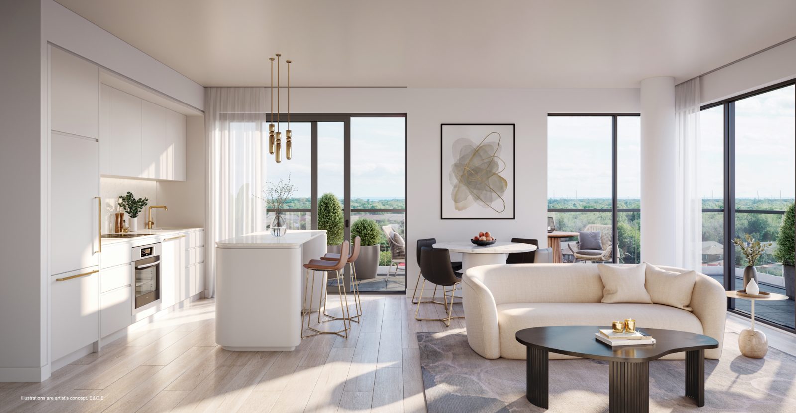 The Peony at Forêt rendering