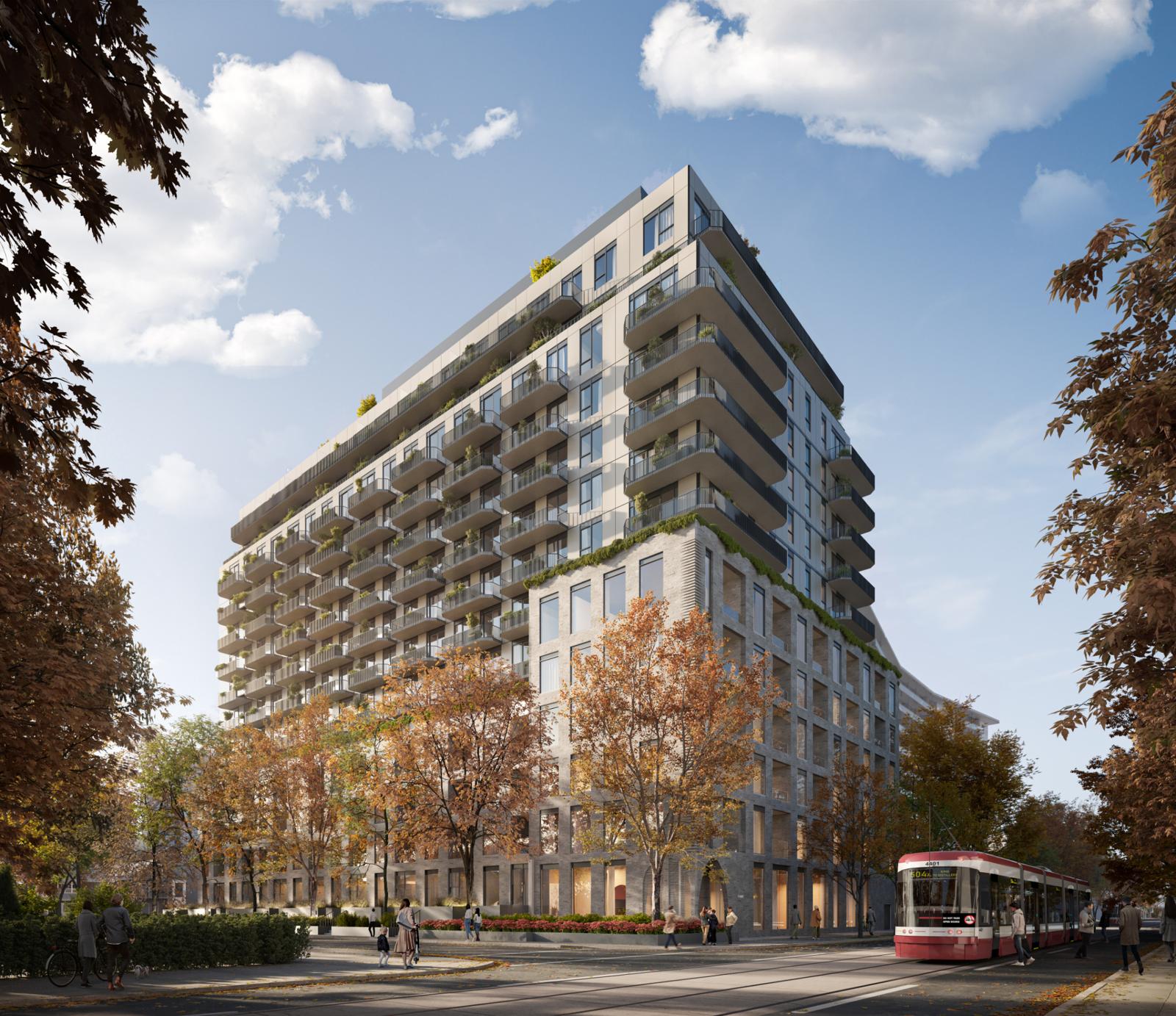 8 Temple Condo rendering