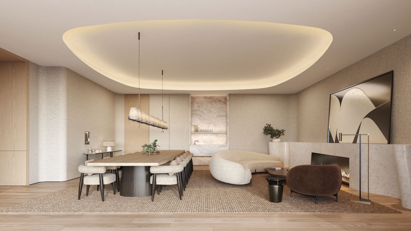 The Bedford Condo rendering