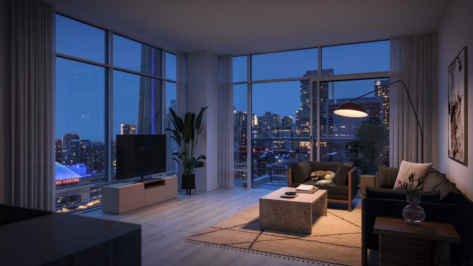 The Q Tower rendering