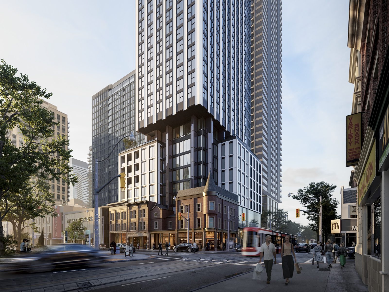 Queen & Church Condos rendering