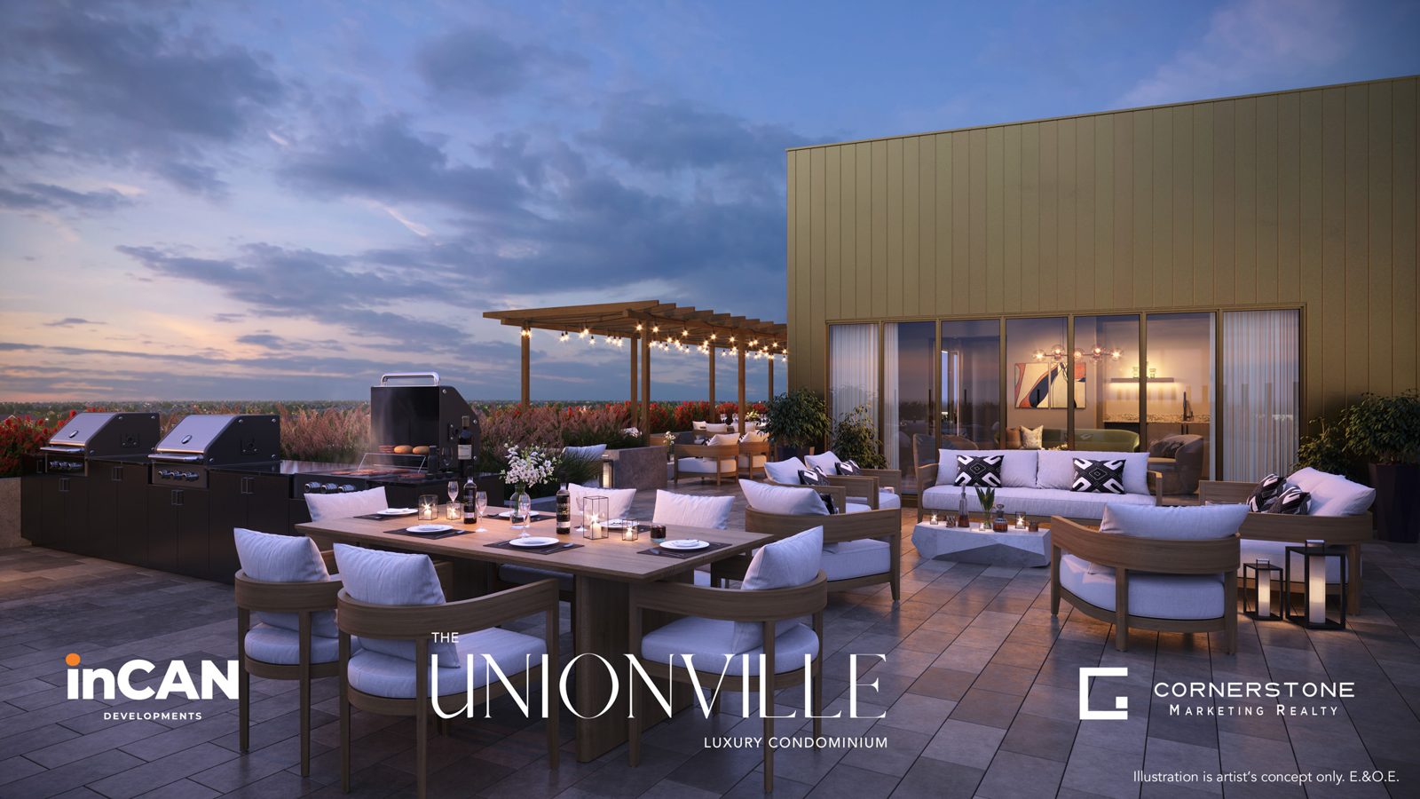 The Unionville rendering