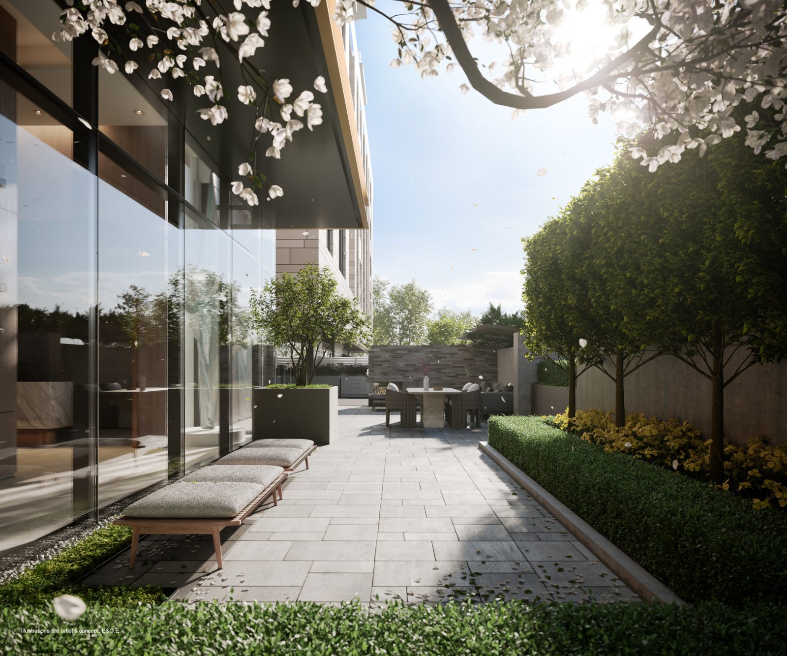 The Peony at Forêt rendering