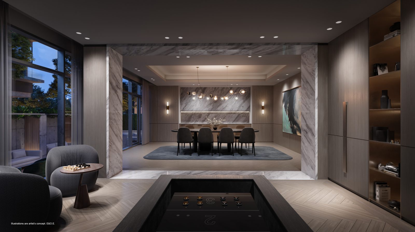 The Peony at Forêt rendering