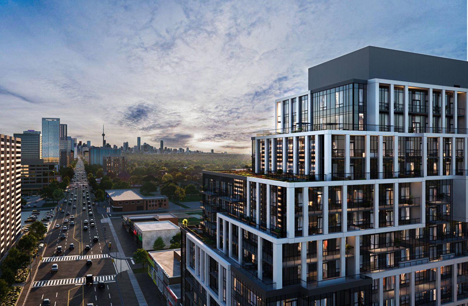 6080 Yonge Street Condo rendering