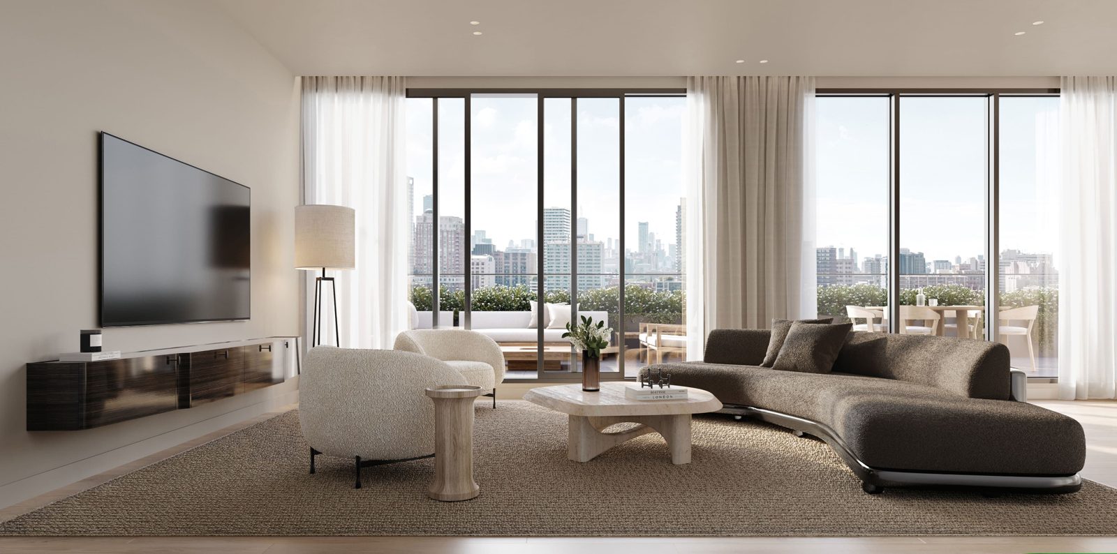 The Bedford Condo rendering