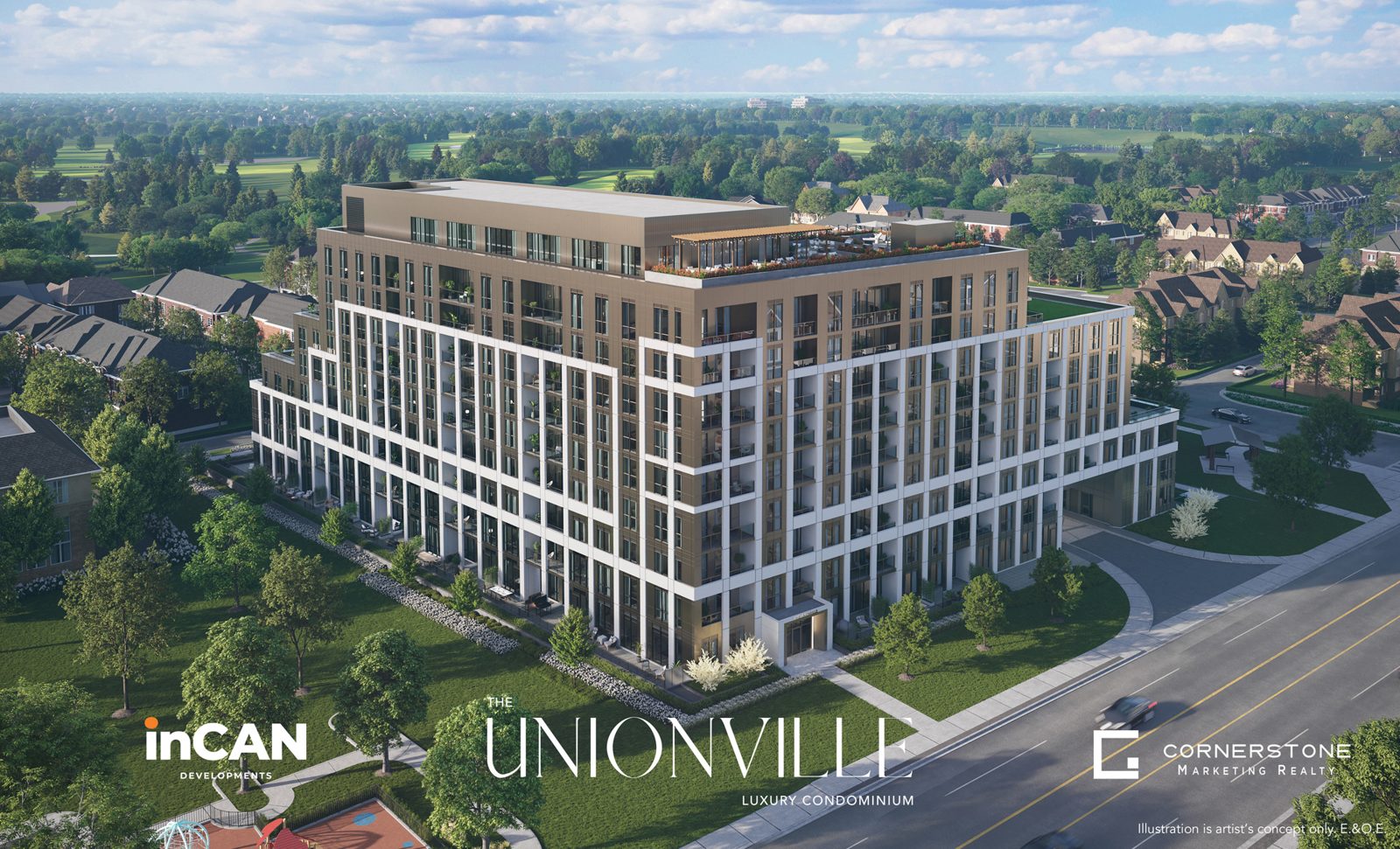 The Unionville rendering