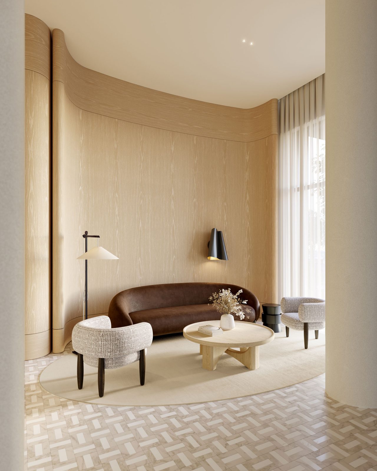 The Bedford Condo rendering