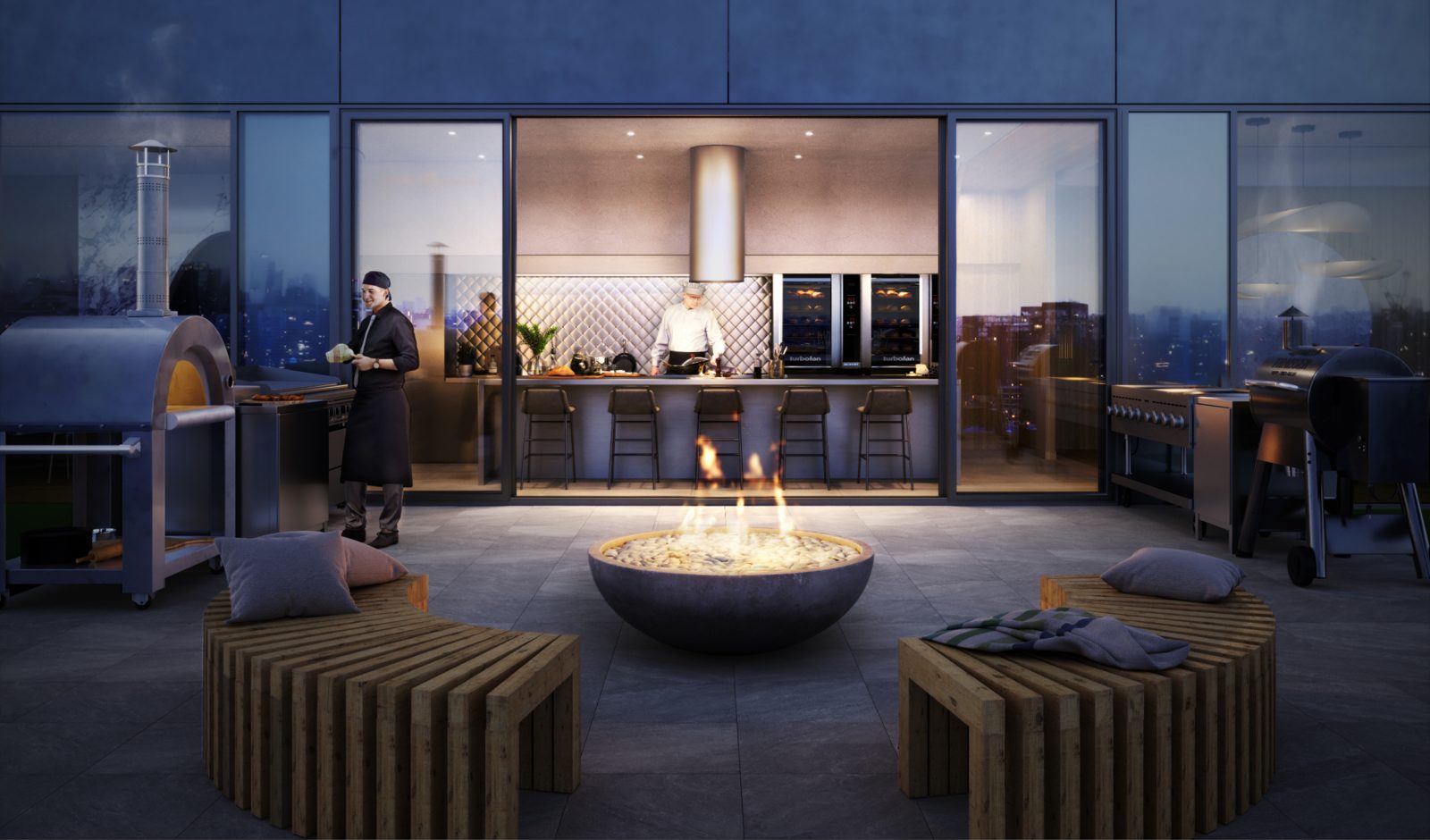8 Temple Condo rendering