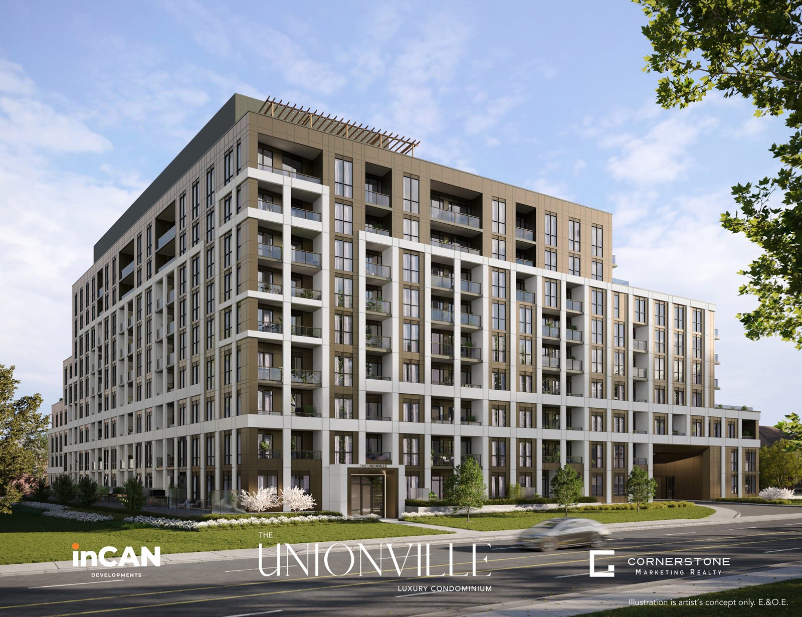 The Unionville rendering