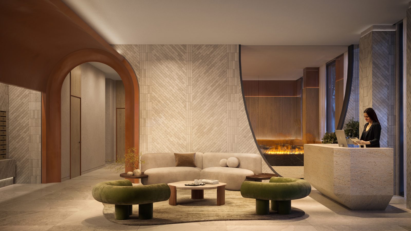 8 Temple Condo rendering