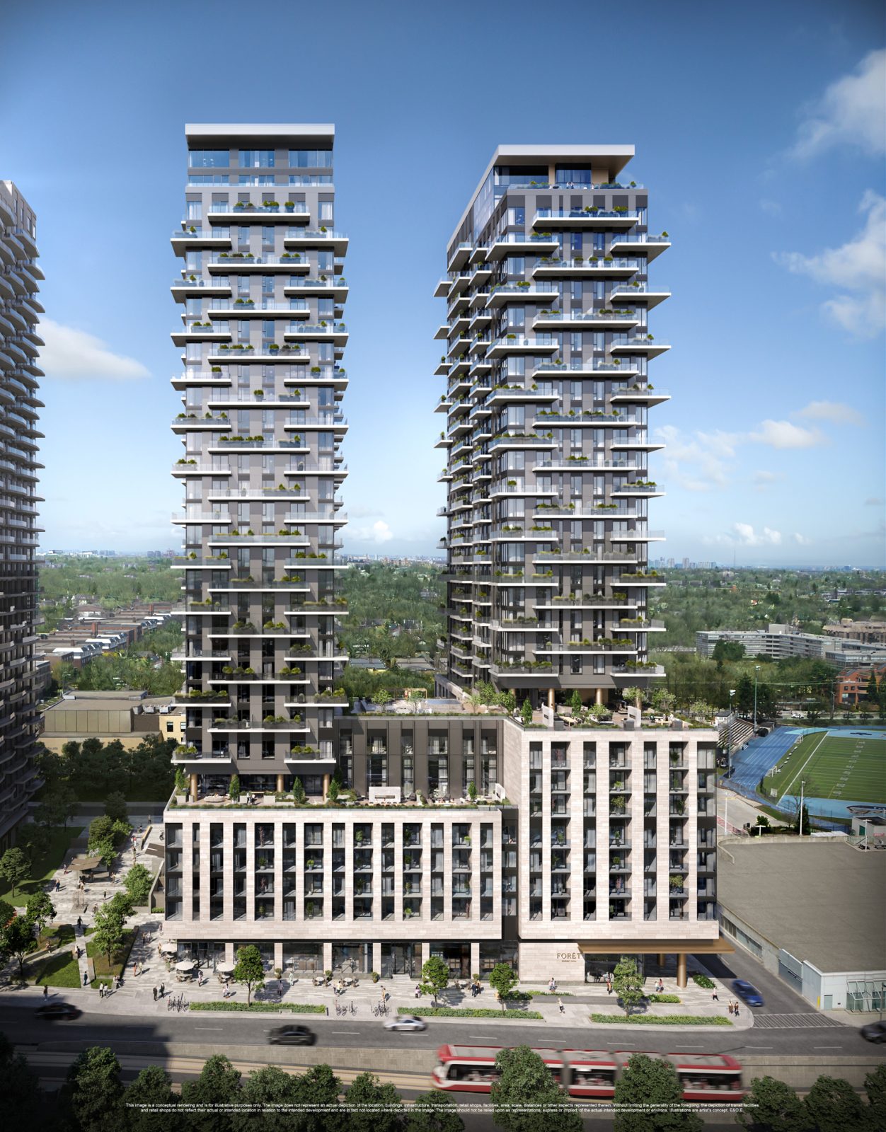 The Peony at Forêt rendering