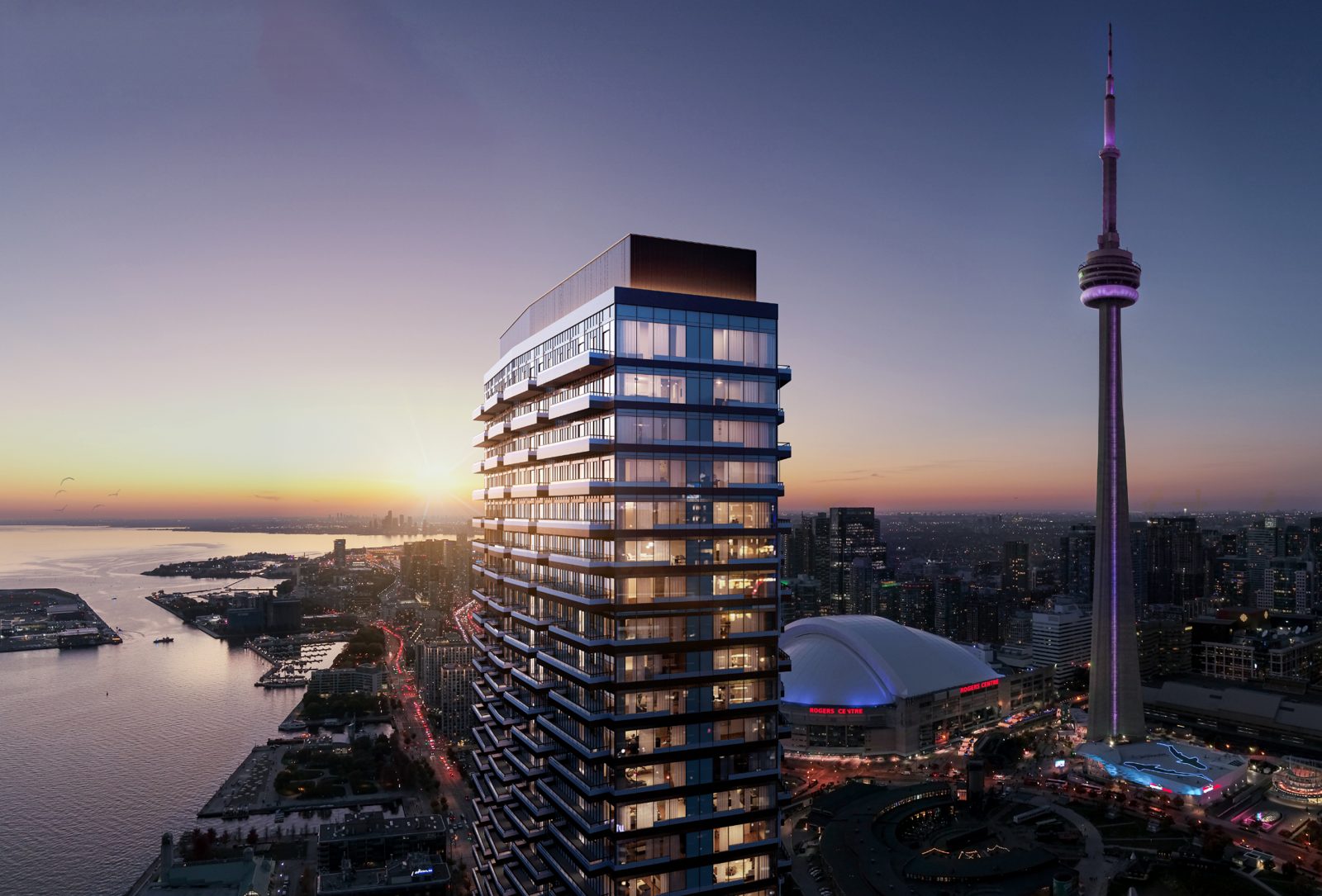 The Q Tower rendering