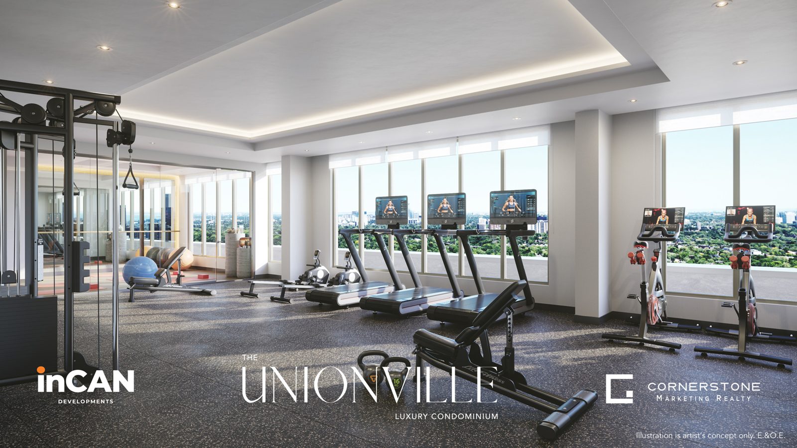 The Unionville rendering