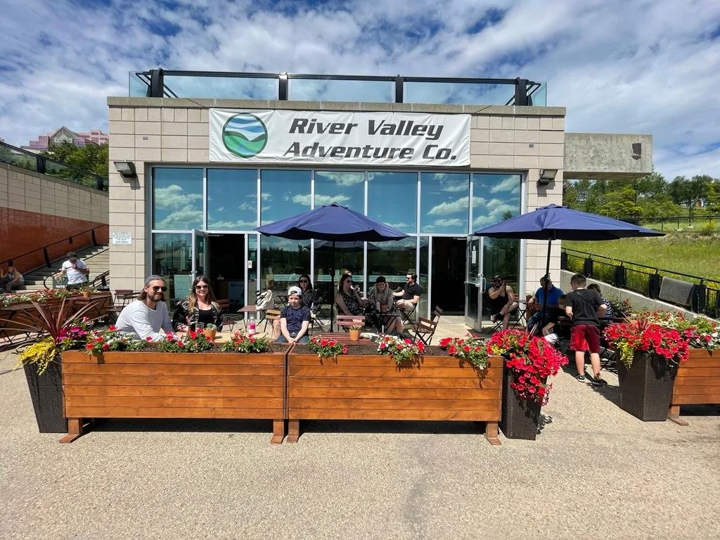 Edmonton River Valley during summer
