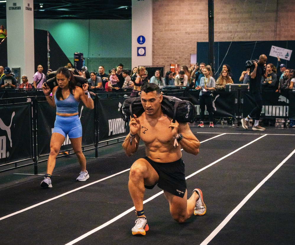 adan lunges at hyrox anaheim 2025