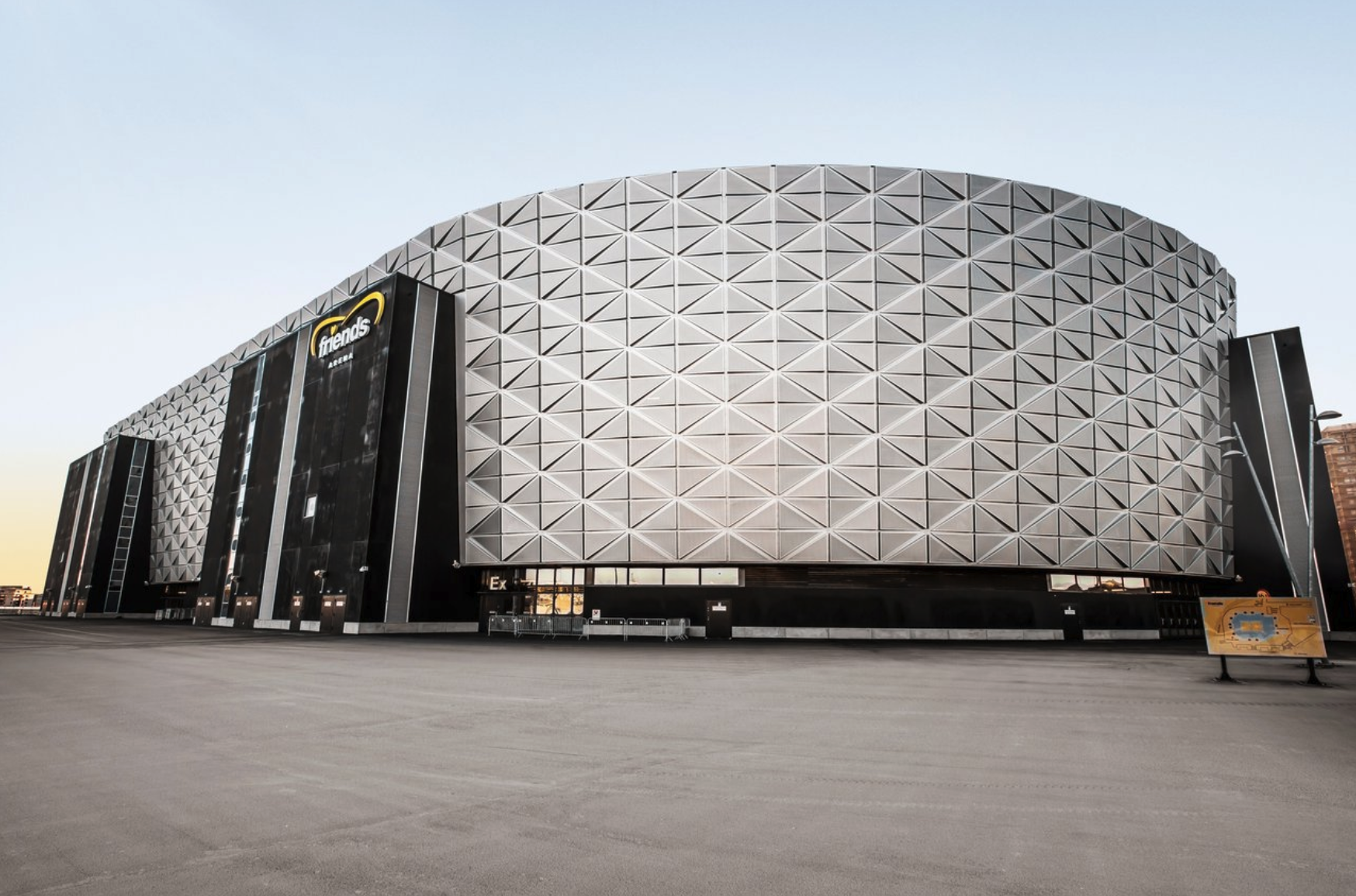 Hyrox World Championship location Strawberry Arena in Solna