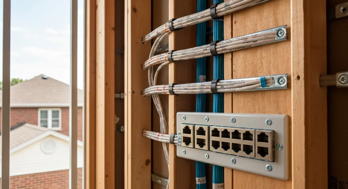 Network cabling installation