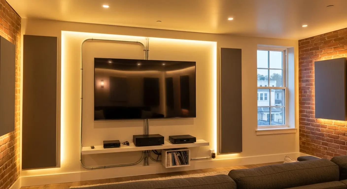 Home theater installation