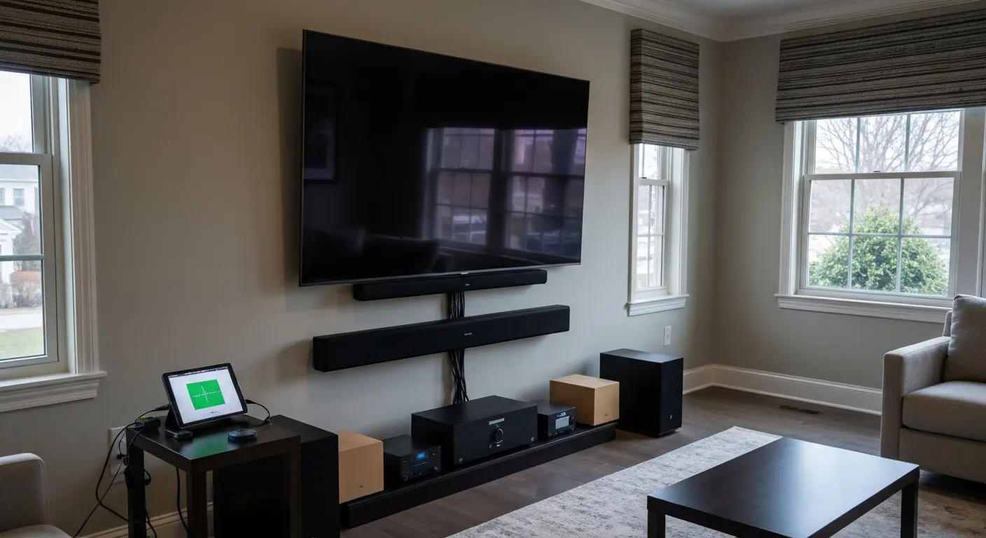 Home theater installation