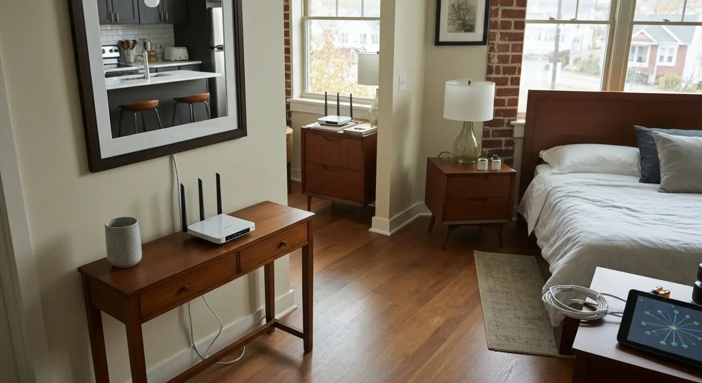 Mesh Wi-Fi system setup