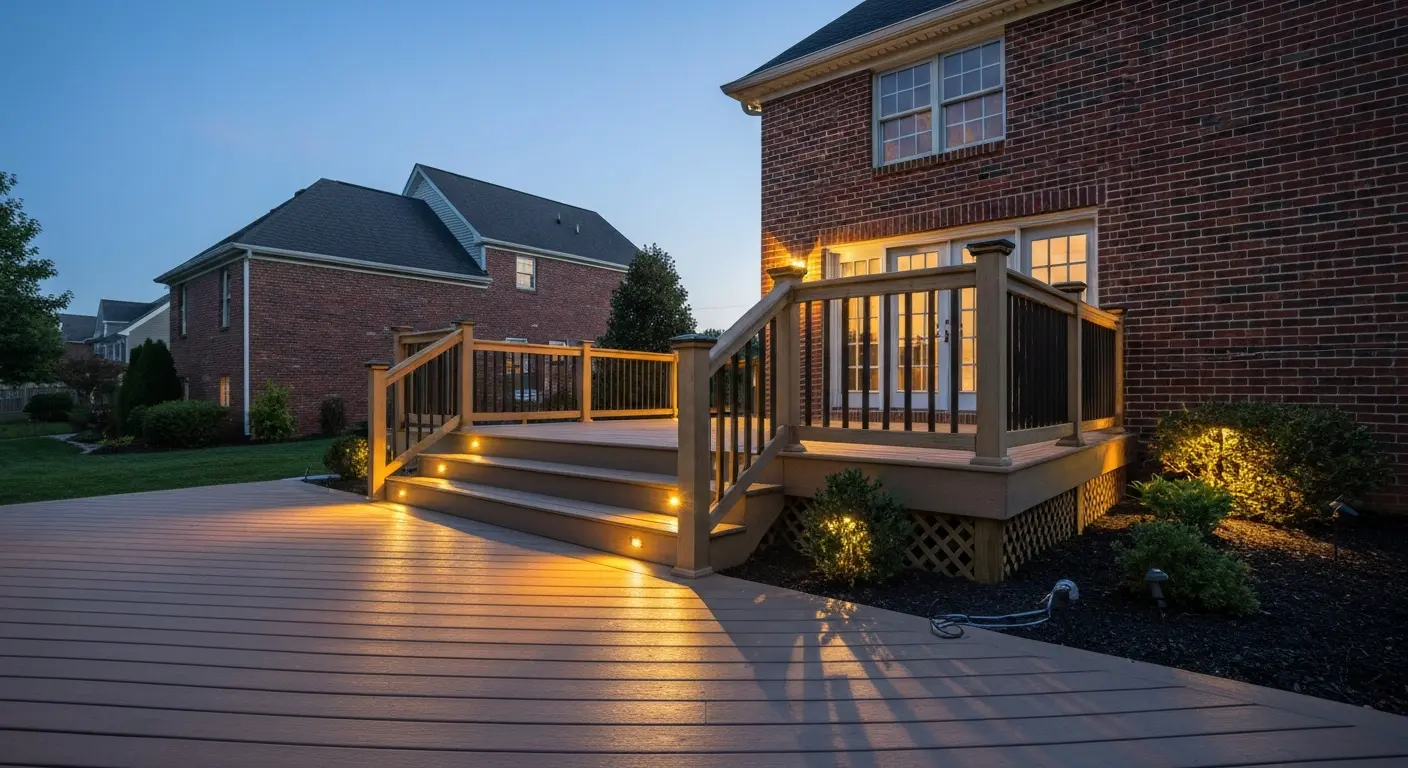 Deck and patio lighting