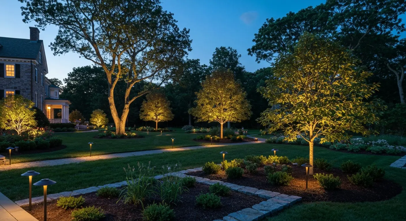 Landscape Lighting Installation
