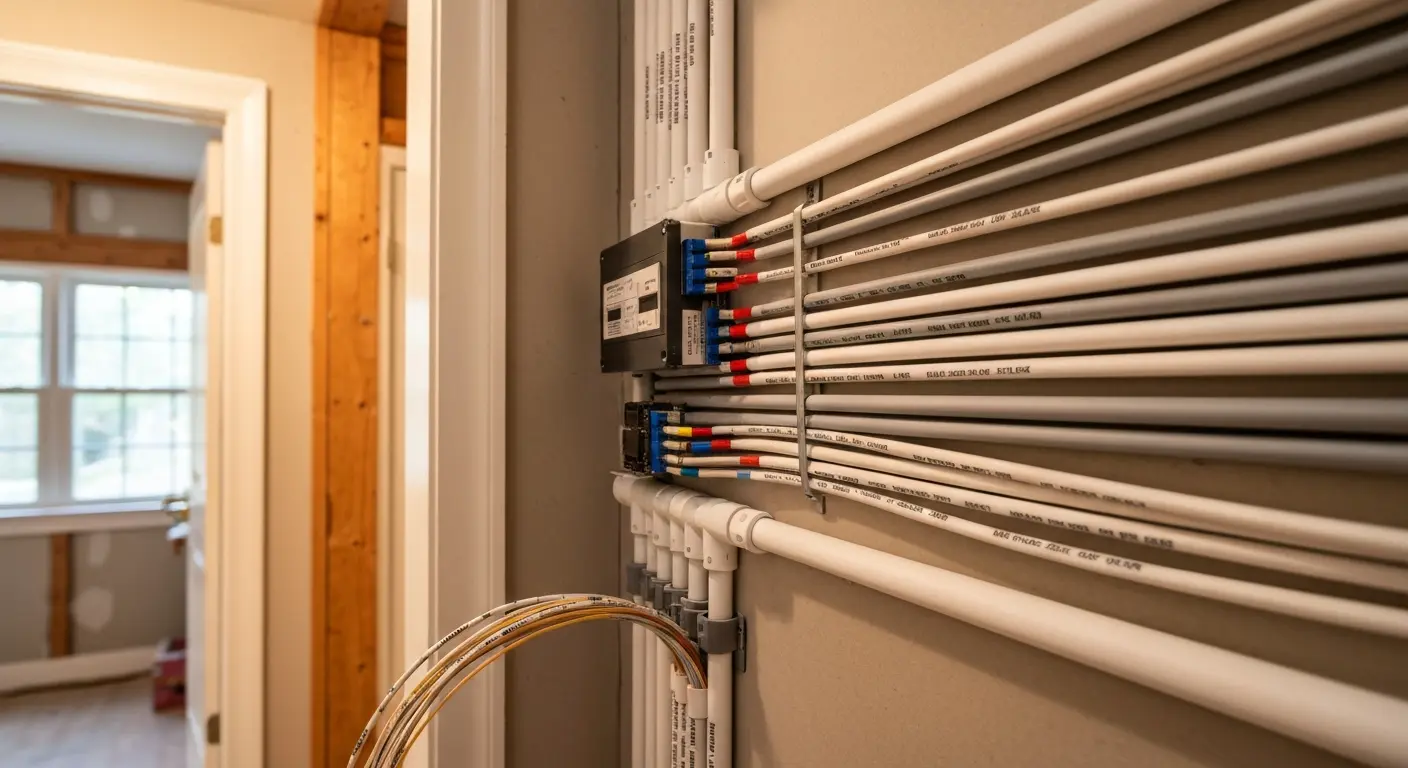 Structured cabling installation