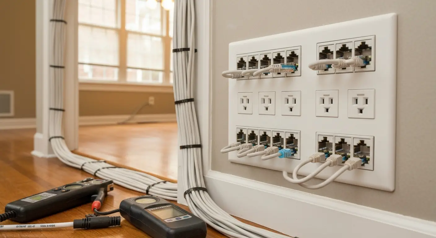 Network cabling and data installation