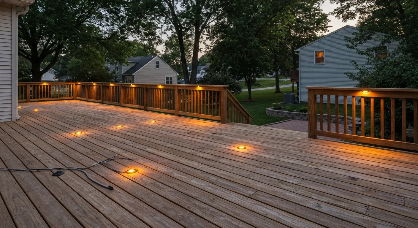 Deck and outdoor lighting