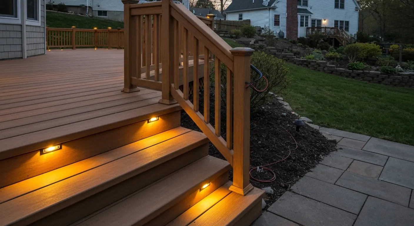 Deck and patio lighting
