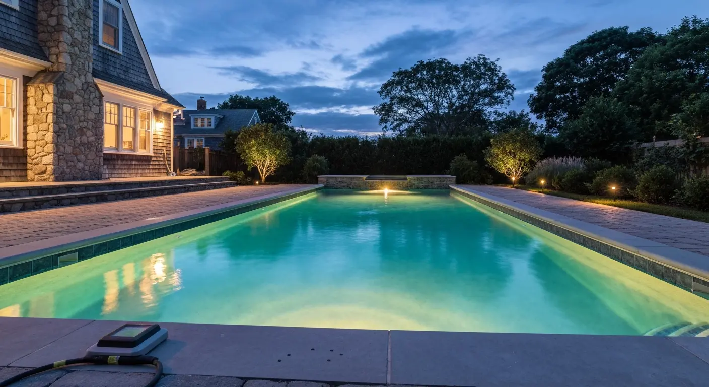 Pool Lighting Installation