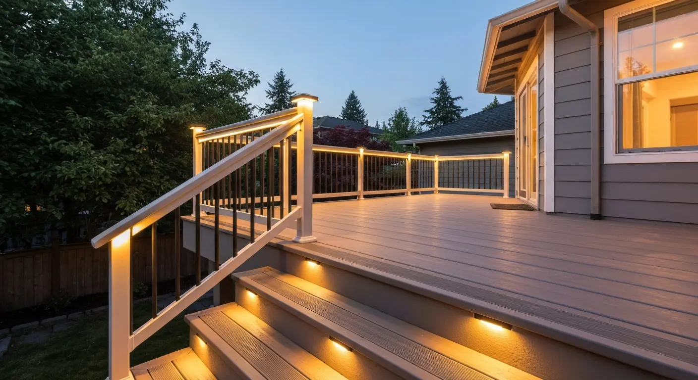 Deck and patio lighting