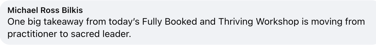 Testimonial from Michael Ross Bilkis