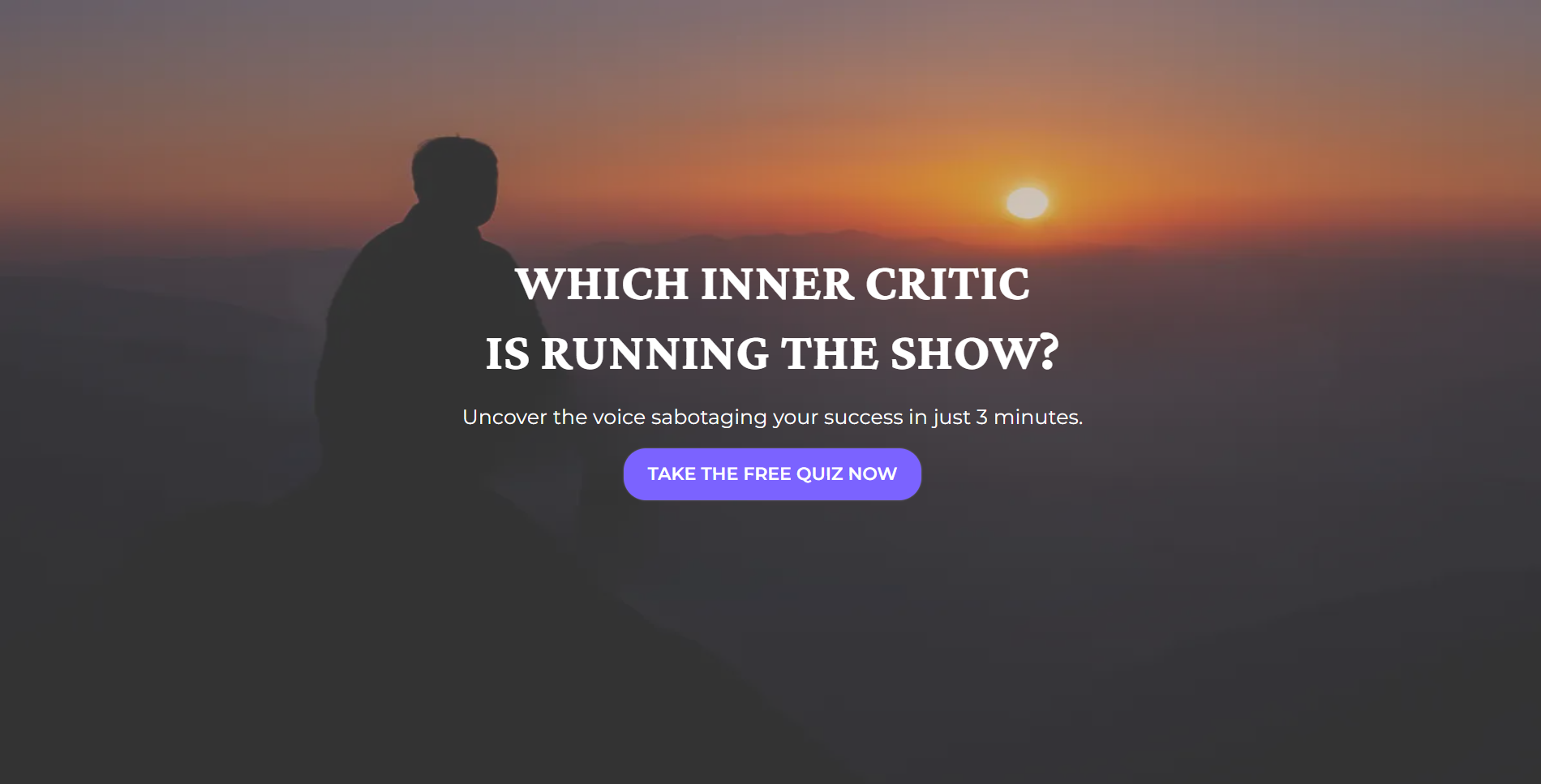 No Inner Critic Which Inner Critic is Running the Show?
