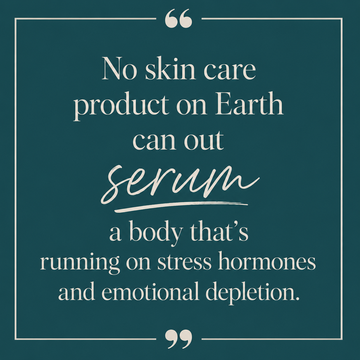 out serum quote
