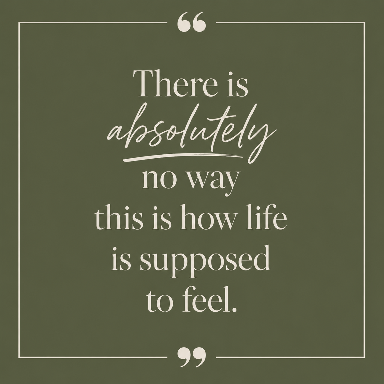 no way quote