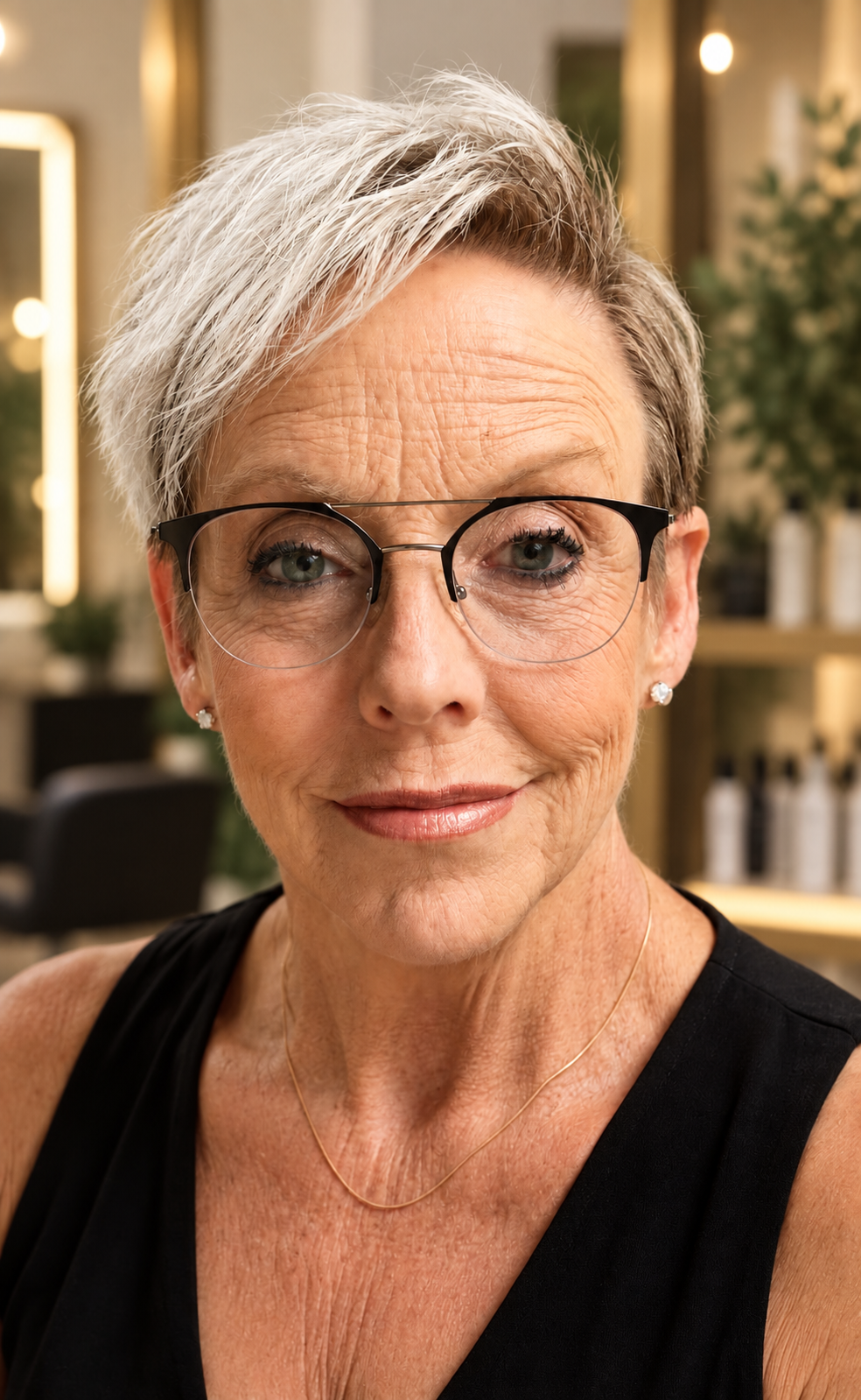 Diane Self, hairstylist and nail technician