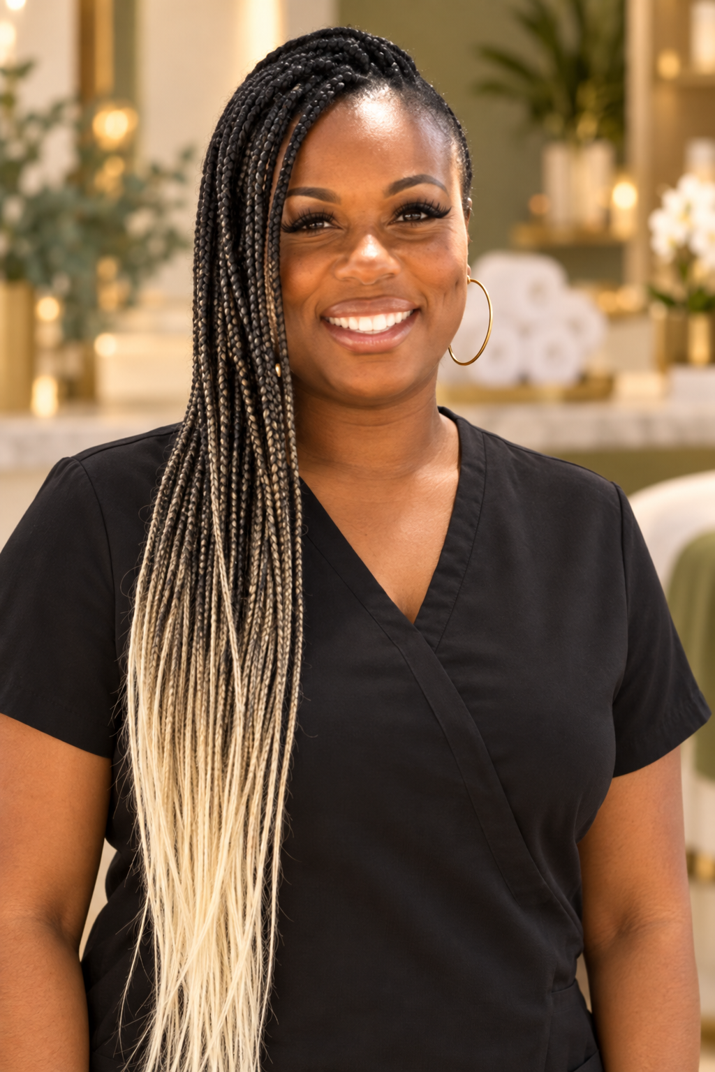 Tammika Carter, hairstylist