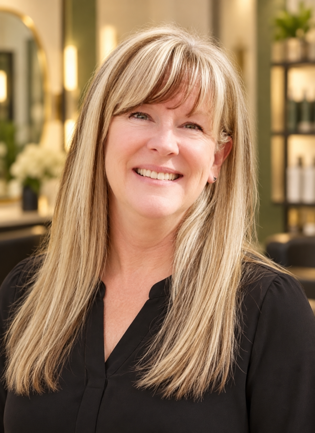 Sarah Martin, hairstylist