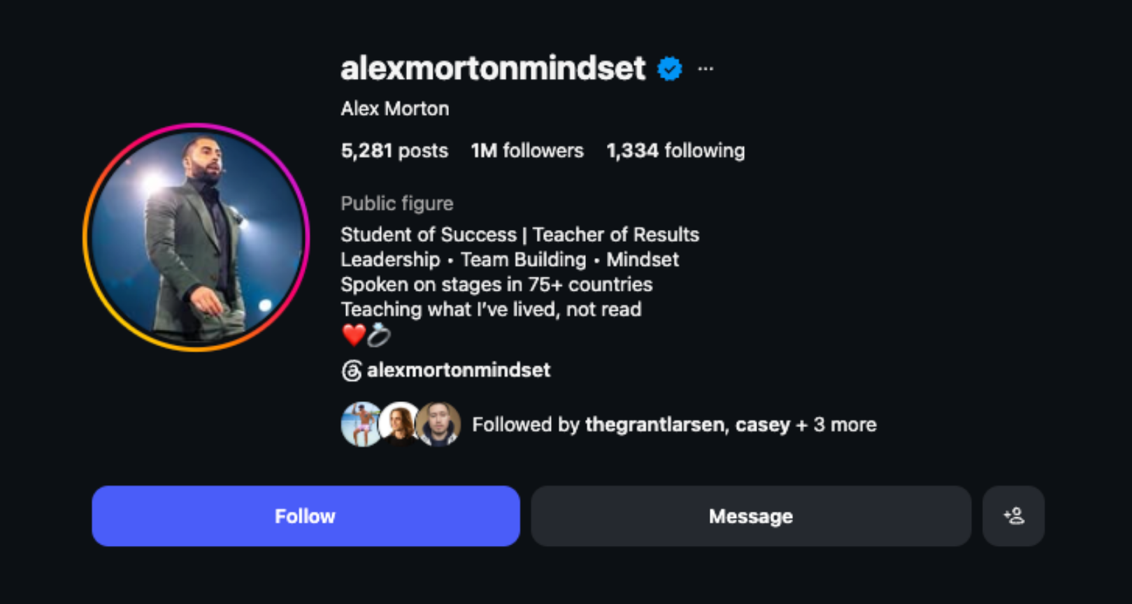 Alex Morton - result 4