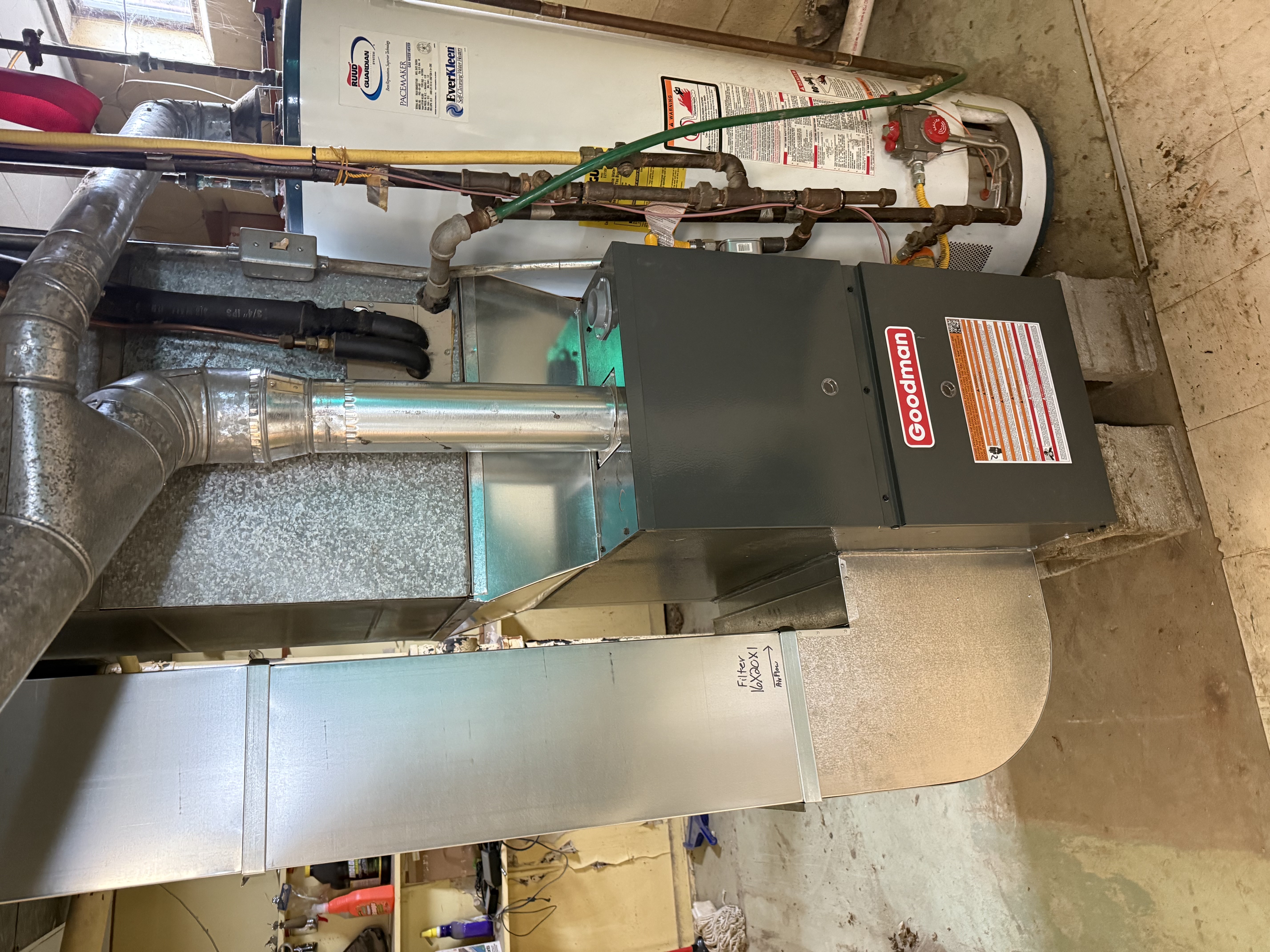 Furance Install - Tigges Comfort Services