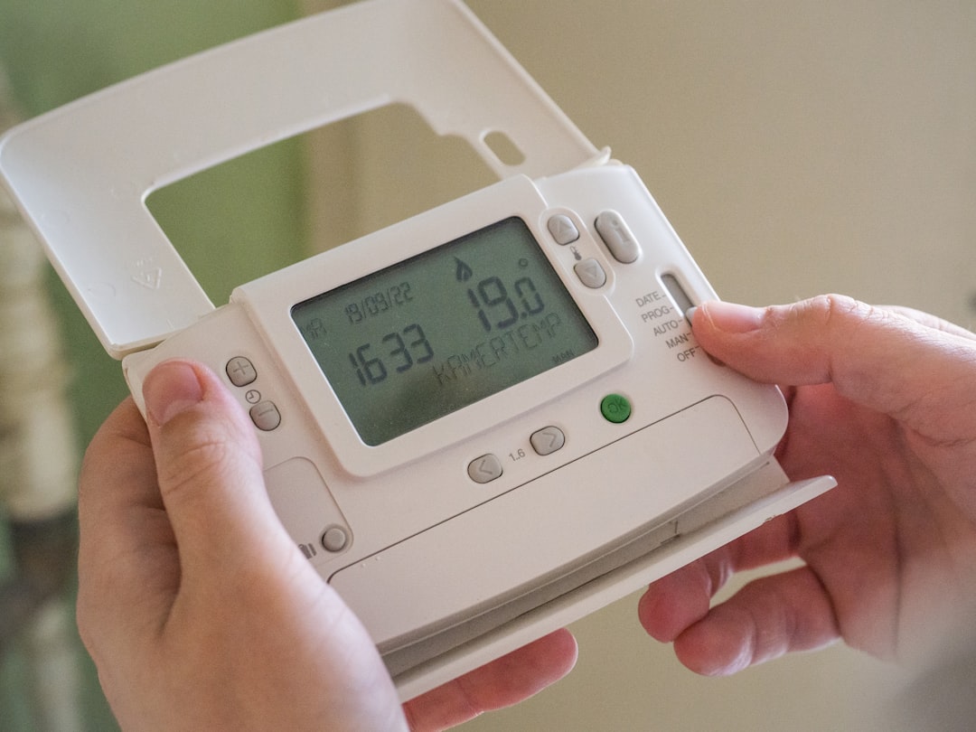 image of thermostat calibration for energy efficiency