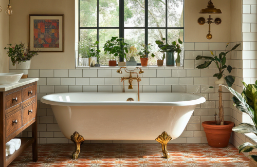 claw foot tub